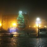 1912.2019 Sandomierz. Iluminacja świąteczna / Jarosław Kubalski / Radio Kielce