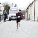 28.12.2019 Szydłów. Biegi sylwestrowe. Zwycięzca Szymon Kulka / Jarosław Kubalski / Radio Kielce