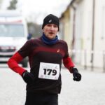 28.12.2019 Szydłów. Biegi sylwestrowe. Zwycięzca Szymon Kulka / Jarosław Kubalski / Radio Kielce