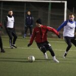 30.12.2019. Kielce. Finał 42. Sylwestrowego Turnieju Piłki Nożnej imienia Jerzego Wójcika: Uroczysko Przyjaciele Krzysztofa Retlikowskiego - Winczester / Jarosław Kubalski / Radio Kielce