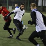 30.12.2019. Kielce. Finał 42. Sylwestrowego Turnieju Piłki Nożnej imienia Jerzego Wójcika: Uroczysko Przyjaciele Krzysztofa Retlikowskiego - Winczester / Jarosław Kubalski / Radio Kielce