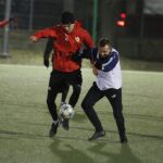 30.12.2019. Kielce. Finał 42. Sylwestrowego Turnieju Piłki Nożnej imienia Jerzego Wójcika: Uroczysko Przyjaciele Krzysztofa Retlikowskiego - Winczester / Jarosław Kubalski / Radio Kielce