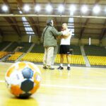 06.12.2019 Kielce. Talant Dujszebajew i Marek Cender - Radio Kielce / Jarosław Kubalski / Radio Kielce