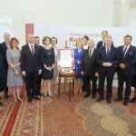 18.09.2019 Warszawa. Uroczystość wręczenia certyfikatu wpisu Krzemionek Opatowskich na listę UNESCO / Radio Kielce