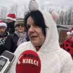 01.12.2019. Sandomierz. Pomoc  dla schroniska od KGW Chwałowianki. Na zdjęciu: Klaudia Tajs - prezes KGW Chwałowianki / Grażyna-Szlęzak-Wójcik / Radio Kielce