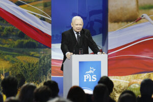 09.10.2019. Kielce. Konwencja PiS. Na zdjęciu: Jarosław Kaczyński, prezes PiS / Jarosław Kubalski / Radio Kielce