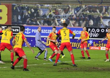 20.12.2019. Szczecin. 20. kolejka PKO Ekstraklasy Pogoń Szczecin - Korona Kielce / Krzysztof Bujnowicz / Radio Kielce