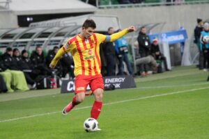 LOTTO Ekstraklasa: Śląsk Wrocław - Korona Kielce. Mateusz Możdżeń / Krzysztof Bujnowicz / Radio Kielce