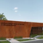 Wizualizacja nowego budynku Muzeum Starożytnego Hutnictwa w Nowej Słupi / Urząd Miasta i Gminy w Nowej Słupi