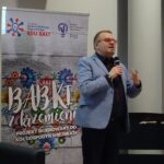 12.12.2019 Ostrowiec Świętokrzyski. Spotkanie podmiotów ekonomii społecznej. Jarosław Kuba - prezes LGD Krzemienny Krąg / Emilia Sitarska / Radio Kielce