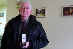 20.12.2019. Ostrowiec Św. Na zdjęciu: Lech Janiszewski, były prezydent Ostrowca Św. / Emilia Sitarska / Radio Kielce