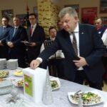 22.12.2019 Ostrowiec Świętokrzyski. Spotkanie opłatkowe PiS. Na zdjęciu senator Jarosław Rusiecki / Emilia Sitarska / Radio Kielce