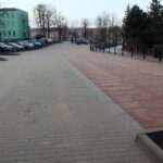 20.12.2019. Opatów. Parking na placu szpitalnym / Emilia Sitarska / Radio Kielce