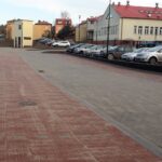 20.12.2019. Opatów. Parking na placu szpitalnym / Emilia Sitarska / Radio Kielce