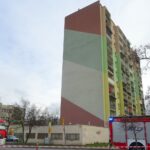 15.12.2019. Ostrowiec Św. Ewakuacja mieszkańców bloku na Osiedlu Ogrody / Emilia Sitarska / Radio Kielce