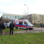 15.12.2019. Ostrowiec Św. Ewakuacja mieszkańców bloku na Osiedlu Ogrody / Emilia Sitarska / Radio Kielce