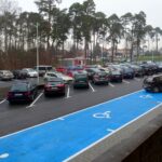 20.12.2019. Ostrowiec Św. Parking przed szpitalem / Emilia Sitarska / Radio Kielce