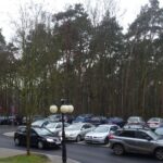 20.12.2019. Ostrowiec Św. Parking przed szpitalem / Emilia Sitarska / Radio Kielce