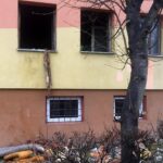 19.12.2019. Ostrowiec Świętokrzyski. Mieszkanie, w którym doszło do pożaru / Emilia Sitarska / Radio Kielce