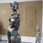 13.12.2019 Ostrowiec. Wernisaż prac wybranych przez jury w 14. Międzynarodowym Jesiennym Salonie Sztuki w BWA / Emilia Sitarska / Radio Kielce