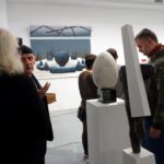 13.12.2019 Ostrowiec. Wernisaż prac wybranych przez jury w 14. Międzynarodowym Jesiennym Salonie Sztuki w BWA / Emilia Sitarska / Radio Kielce