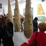 13.12.2019 Ostrowiec. Wernisaż prac wybranych przez jury w 14. Międzynarodowym Jesiennym Salonie Sztuki w BWA / Emilia Sitarska / Radio Kielce