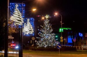 26.12.2019 Starachowice. Oświetlenie świąteczne / UM Starachowice