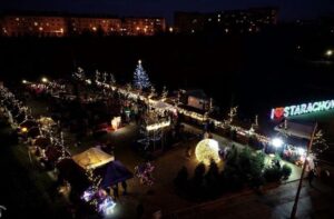 26.12.2019 Starachowice. Oświetlenie świąteczne / UM Starachowice