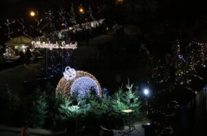 26.12.2019 Starachowice. Oświetlenie świąteczne / UM Starachowice