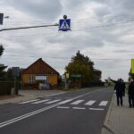 21.12.2019 Trębowiec. Bezpieczne przejście dla pieszych / UM Mirzec
