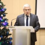 Kielce. 20.12.2019. Sesja Sejmiku Województwa Świętokrzyskiego w Filharmonii Świętokrzyskiej. Na zdjęciu: Andrzej Swajda - radny sejmiku województwa / Wiktor Taszłow / Radio Kielce