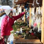 Kielce. 21.12.2019. Kiermasz na kieleckim Rynku / Wiktor Taszłow / Radio Kielce