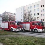 Kielce. 21.12.2019. Pożar w mieszkaniu na kieleckich Ślichowicach / Wiktor Taszłow / Radio Kielce