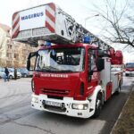 Kielce. 21.12.2019. Pożar w mieszkaniu na kieleckich Ślichowicach / Wiktor Taszłow / Radio Kielce