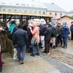 22.12.2019. Kielce. Wigilia dla potrzebujących na Rynku w Kielcach / Wiktor Taszłow / Radio Kielce