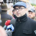22.12.2019. Kielce. Wigilia dla potrzebujących na Rynku w Kielcach. Na zdjęciu: Marcin Różycki - wiceprezydent Kielc / Wiktor Taszłow / Radio Kielce