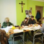 02.12.2019. Kielce. Posiedzenie kapituły konkursowej Świętokrzyskiego Lauru Wolontariatu. Na zdjęciu (od lewej): Monika Kwietniewska, Magdalena Kowalska, Magdalena Gwoźdź, Maciej Ziernik, , Damian Zegadło / Wiktor Taszłow / Radio Kielce