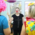 Kielce. 02.12.2019. Fundacja "Dr. Clown" odwiedziła małych pacjentów w szpitalu / Wiktor Taszłow / Radio Kielce