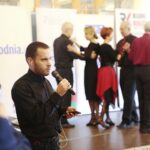 Kielce. 03.12.2019. Gala "świętokrzyscy Burzyciele Barier im. Anny Sowy". Występuje Piotr Franiek / Wiktor Taszłow / Radio Kielce