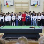 04.12.2019 Kielce. Otwarcie ośrodka szkolenia bilardowego w SP nr 1 na Bocianku / Wiktor Taszłow / Radio Kielce