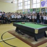 04.12.2019 Kielce. Otwarcie ośrodka szkolenia bilardowego w SP nr 1 na Bocianku / Wiktor Taszłow / Radio Kielce