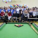 04.12.2019 Kielce. Otwarcie ośrodka szkolenia bilardowego w SP nr 1 na Bocianku / Wiktor Taszłow / Radio Kielce