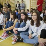 04.12.2019 Kielce. Otwarcie ośrodka szkolenia bilardowego w SP nr 1 na Bocianku / Wiktor Taszłow / Radio Kielce