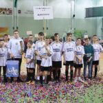 Kielce. 04.12.2019. Zakończenie XVI Turnieju " Małej Ligi Piłki Ręcznej". Na zdjęciu (od lewej): Kazimierz Mądzik - świętokrzyski kurator oświaty / Wiktor Taszłow / Radio Kielce