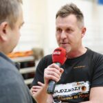 04.12.2019. Kielce. Mikołajkowy maraton fitness w UJK. Na zdjęciu: dr Tomasz Winiarczyk / Wiktor Taszłow / Radio Kielce