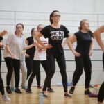 04.12.2019. Kielce. Mikołajkowy maraton fitness w UJK / Wiktor Taszłow / Radio Kielce