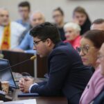 Kielce. 05.12.2019. Sesja Rady Miasta. Na zdjęciu: Marcin Stępniewski - radny / Wiktor Taszłow / Radio Kielce