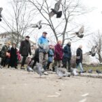 07.12.2019. Kielce. Spacer ornitologiczny / Wiktor Taszłow / Radio Kielce