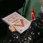 07.12.2019. Kielce. Wręczenie nagród w konkursie "księżka przyjazna dziecku". Na zdjęciu (od lewej): Małgorzata Strękowska, Grzegorz Sowiński - zastępca dyrektora Wydziału Edukacji Kultury i Sportu w kieleckim ratuszu, Anna Tyszewicz - Obara - zastępca dyrektora Muzeum Zabawek i Zabawy, Renata Pronobis - Muzeum Zabawek i Zabawy / Wiktor Taszłow / Radio Kielce