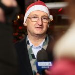 Kielce. 07.12.2019. Parlamentarzyści włączyli się w akcję Szlachetna Paczka. Na zdjęciu: Piotr Wawrzyk - wiceminister spraw zagranicznych / Wiktor Taszłow / Radio Kielce